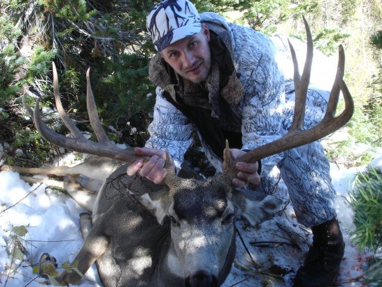 My first 30+ inch mule deer taken with a muzzleloader