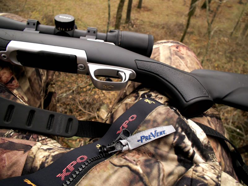 Browning XPO in Mossy Oak Break-Up Infinity and My X-Bolt