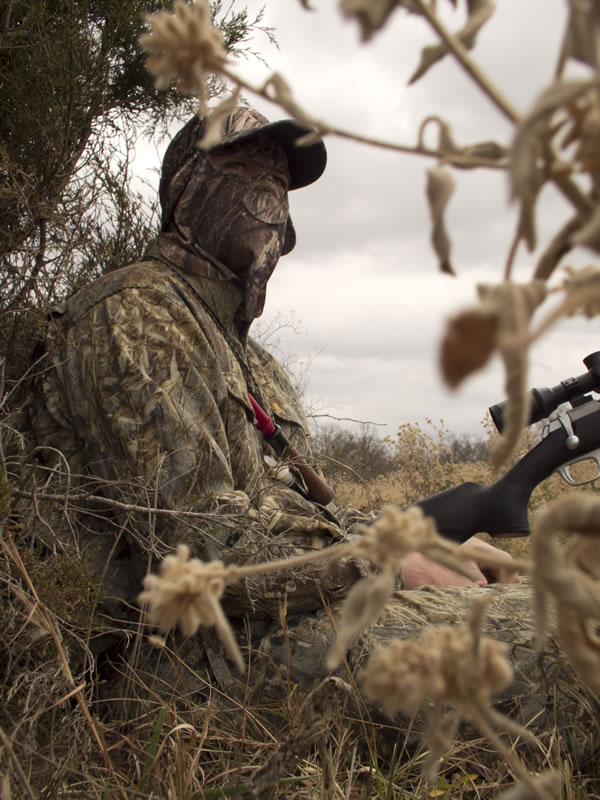 Mossy Oak Duck Blind Coyote Hunting with X-Bolt