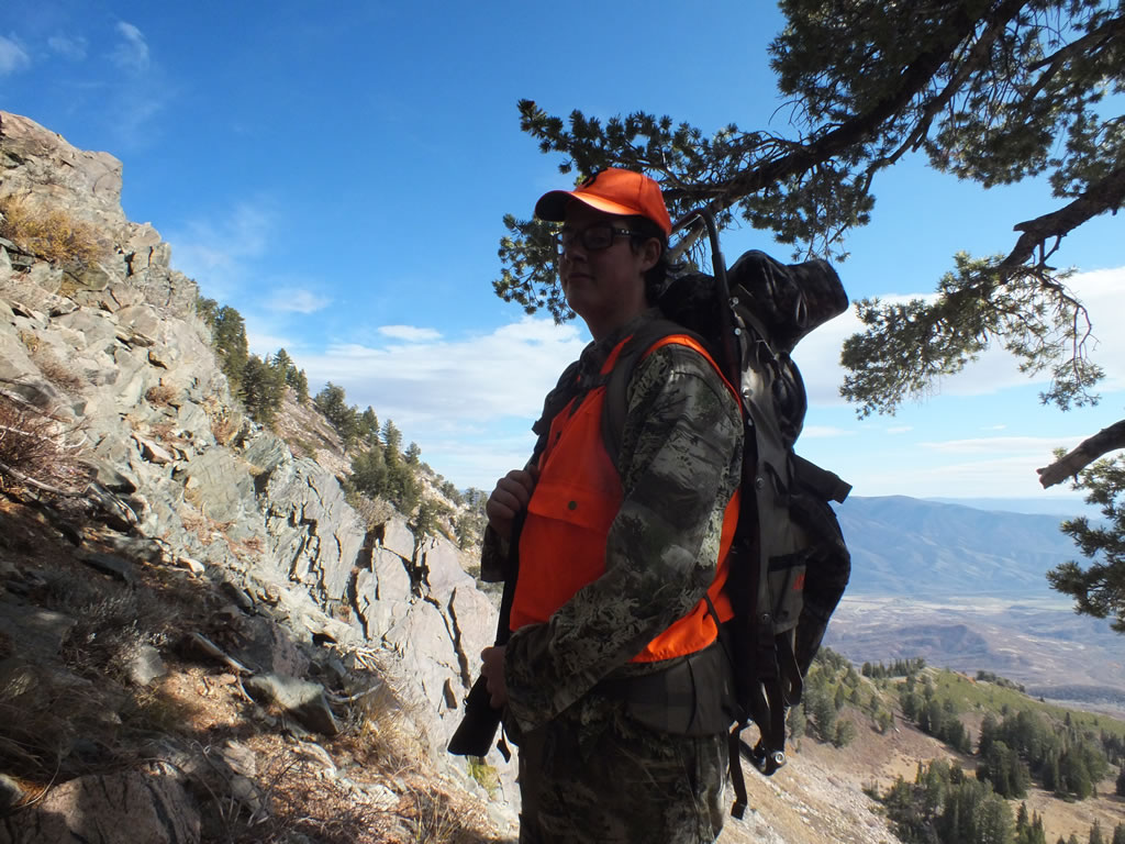 Dallen shortly after the big buck gives us the slip.