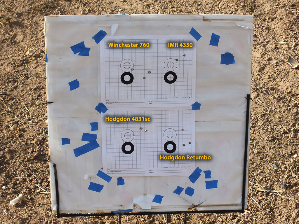 270 WSM 150 Gr. Accubond Long Range three shot groups