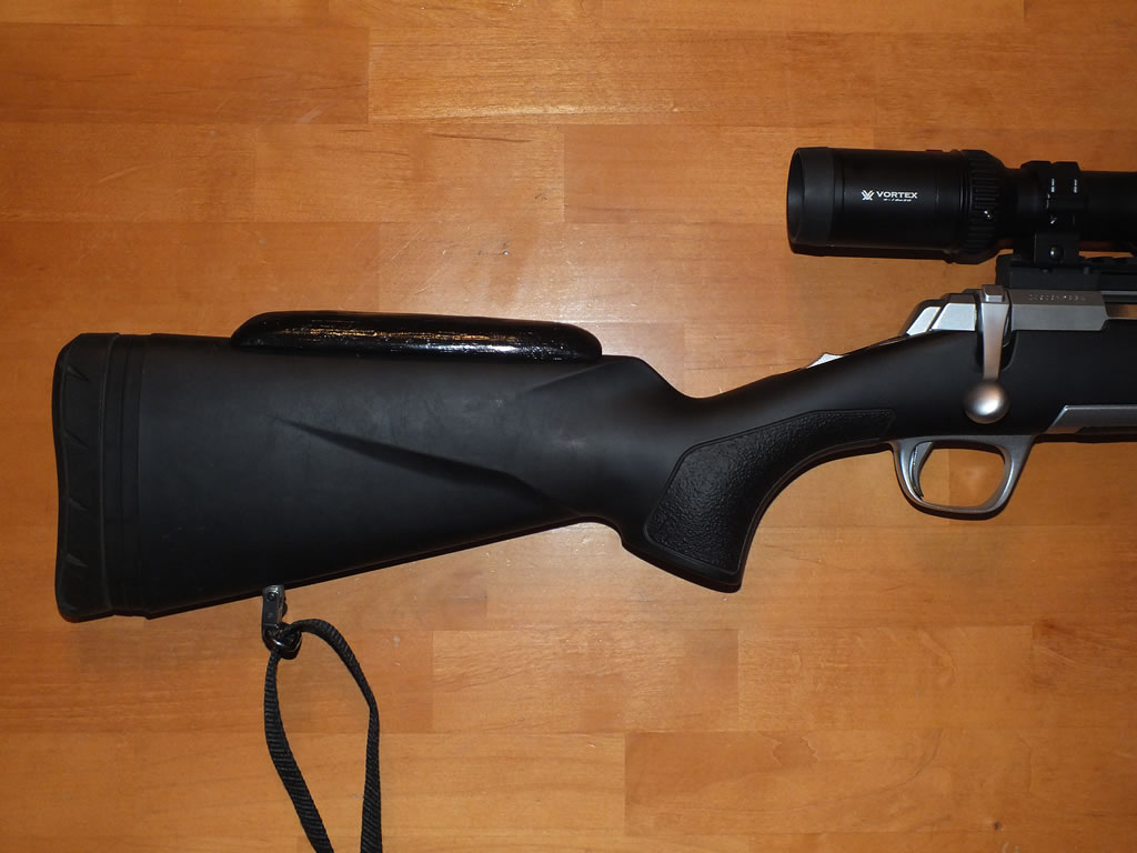 Cheek Piece to raise comb height on X-Bolt Rifle