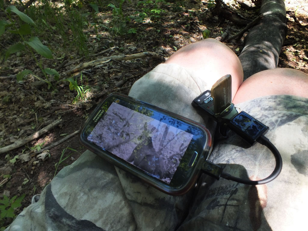 Samsung Galaxy S3 usb sdhc card reader for trail cameras