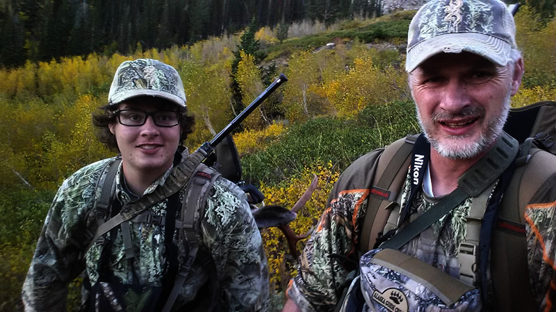 Packing out mule deer with Alps packs