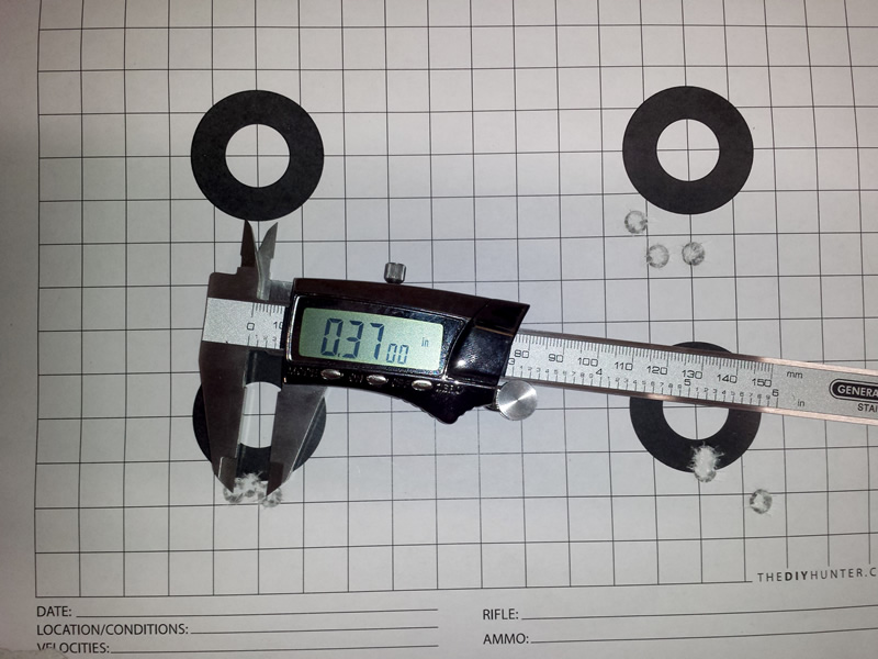 Hornady 150 Gr SST 3 Shot Groups from a 270 WSM X-Bolt