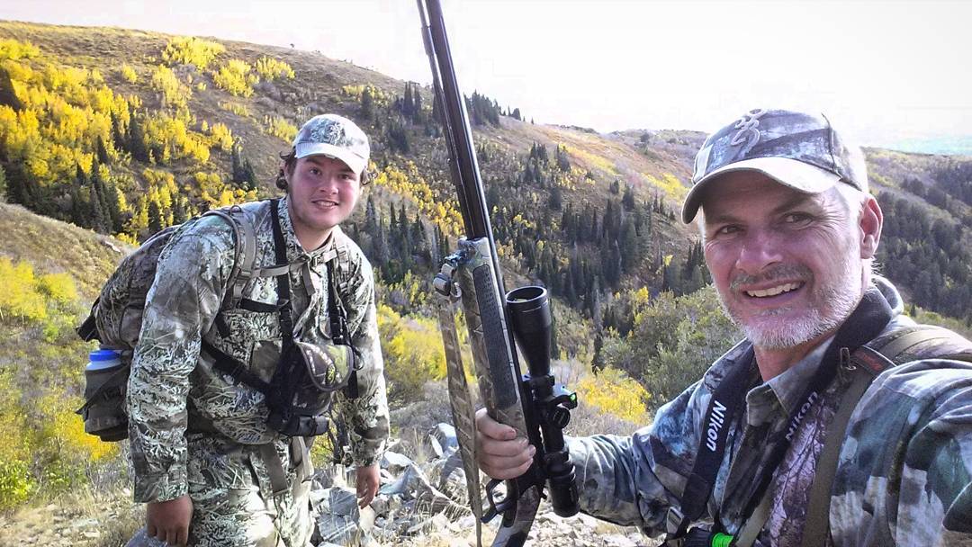 Selfie of Dallen and I.