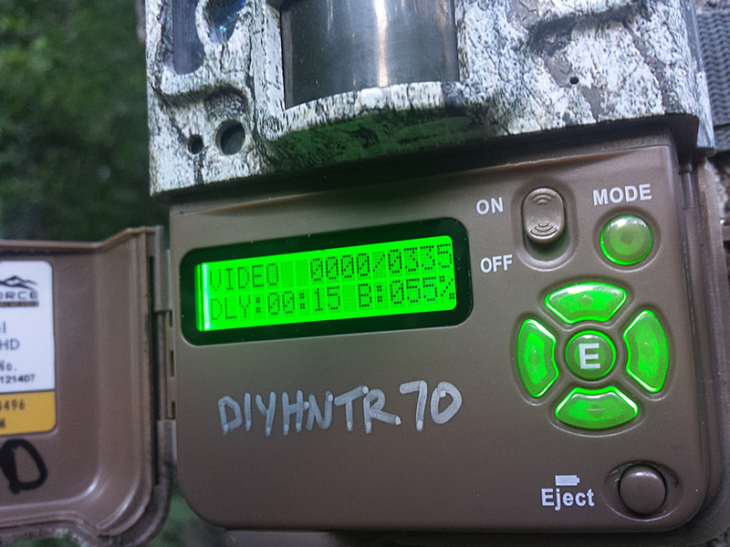 Browning Trail Camera with rechargeable batteries