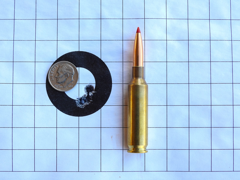 3 Shot 6mm Creedmoor group, 103 ELD-X