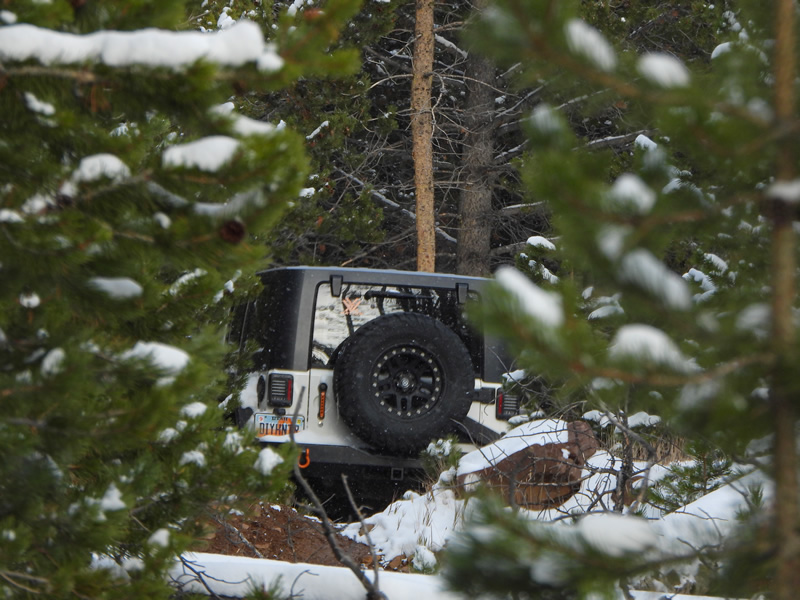 diyhntr Jeep JK Uinta mountains.