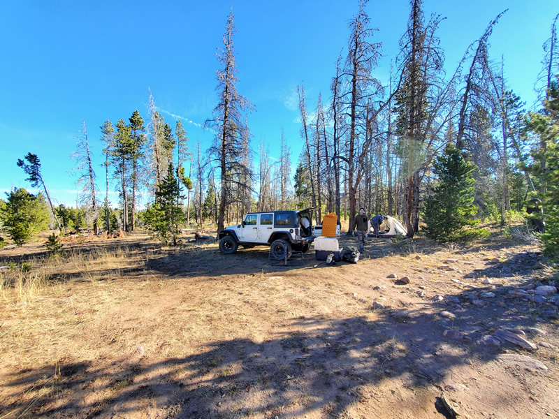Elk camp with my boys.
