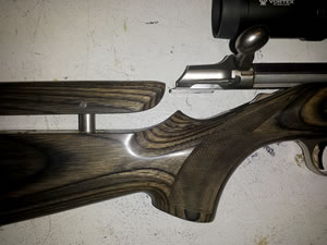 A-Bolt 243 WSSM Varmint Laminate with Adjustable Comb